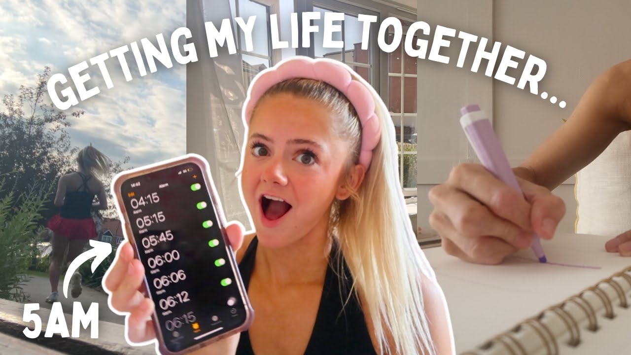 LET'S GET MY LIFE TOGETHER! Extra Productive Vlog & Finding a new Routine || Ellie Louise