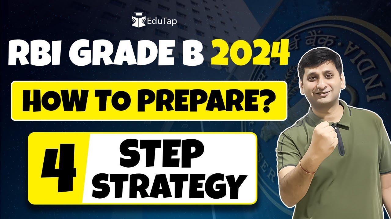 RBI Grade B 2024 Preparation and Study Plan | RBI 2024 Strategy | RBI 2024 Recruitment Notification