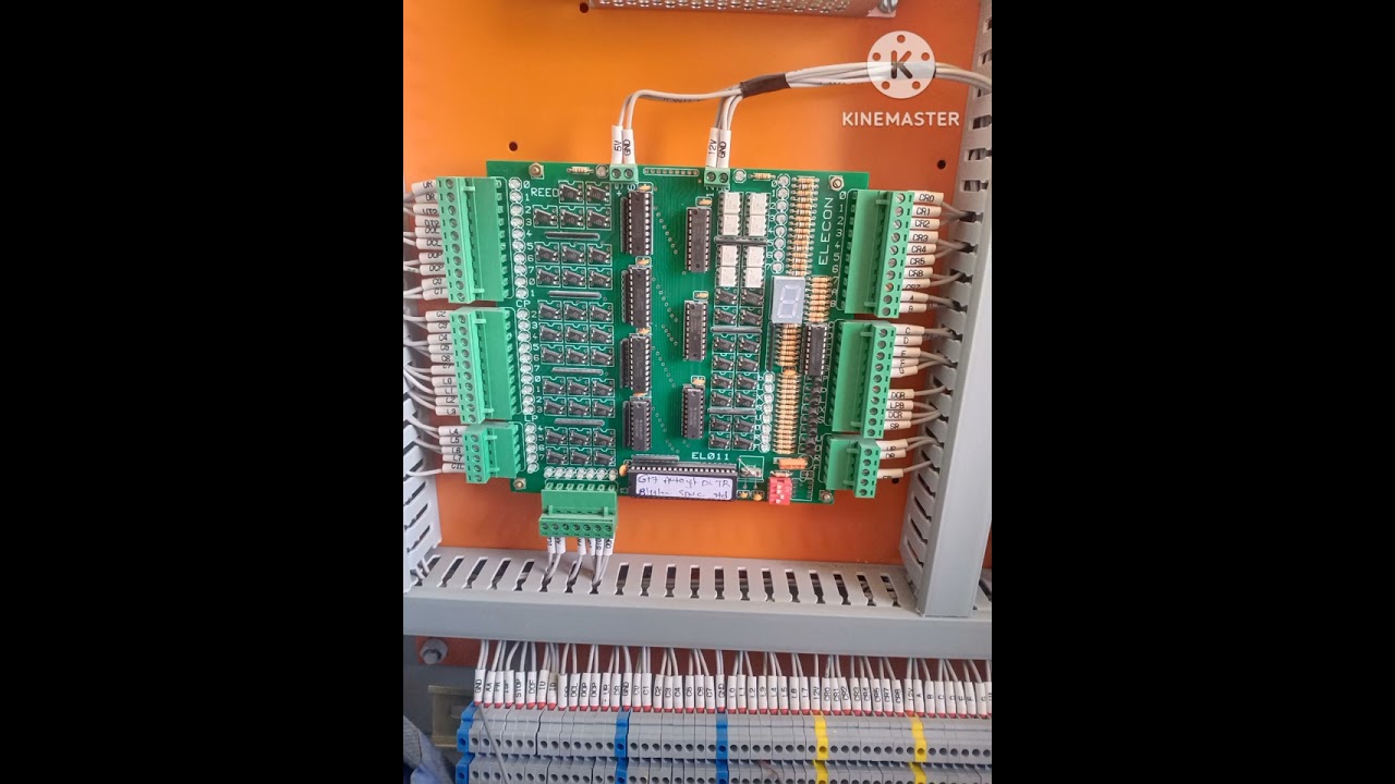 Elevator Controller Mother Card Wiring Explain