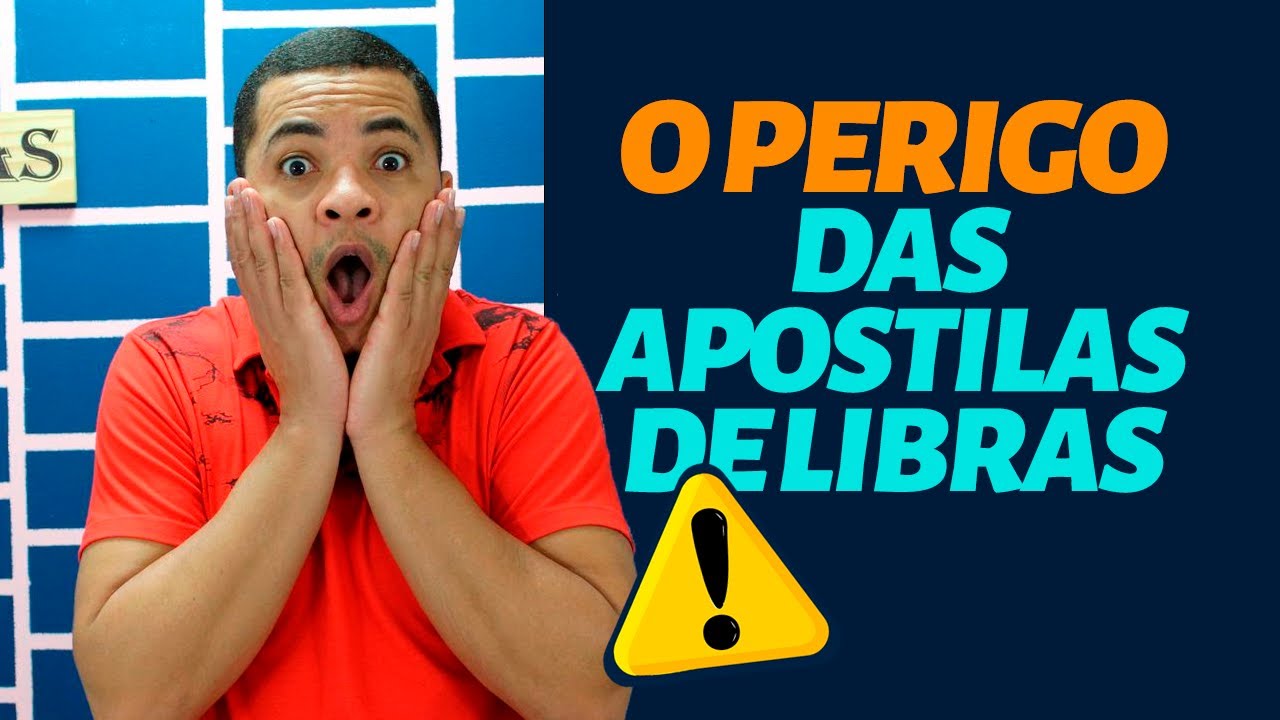 VEJA ISSO ANTES DE USAR UMA APOSTILA DE LIBRAS | RODRIGO TIMÓTEO