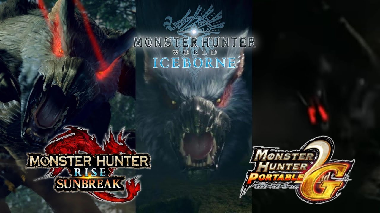 【ナルガ祭り】闇に走る赤い残光 全ver 同時再生 Nargacuga Theme all version Comparing