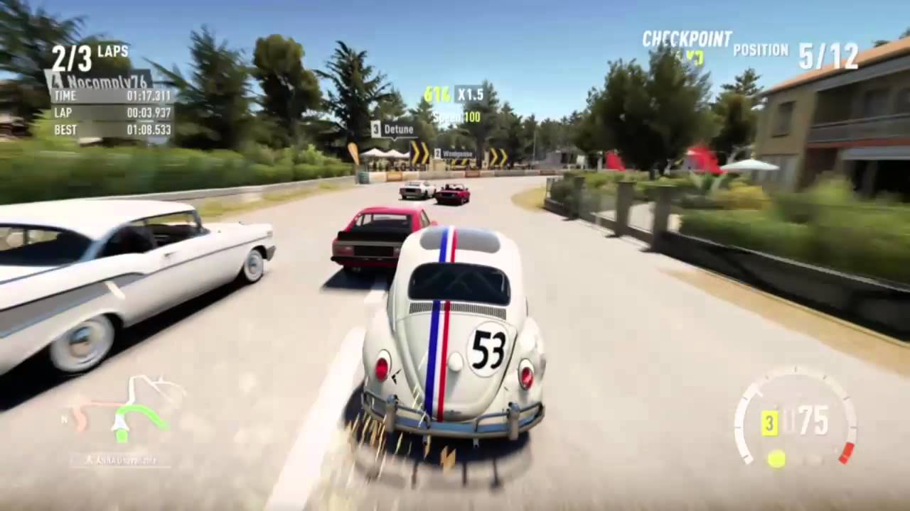 Forza Horizon 2 Cult Classics Herbie Race