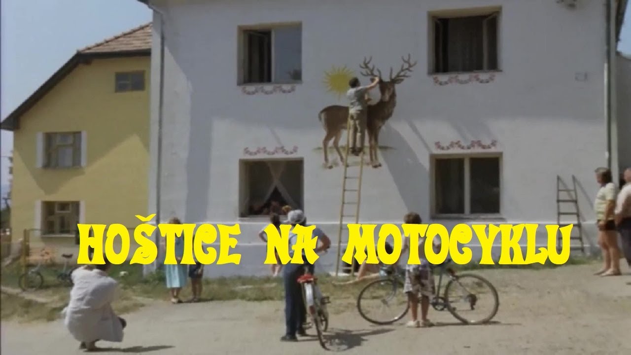 Hoštice z motorky