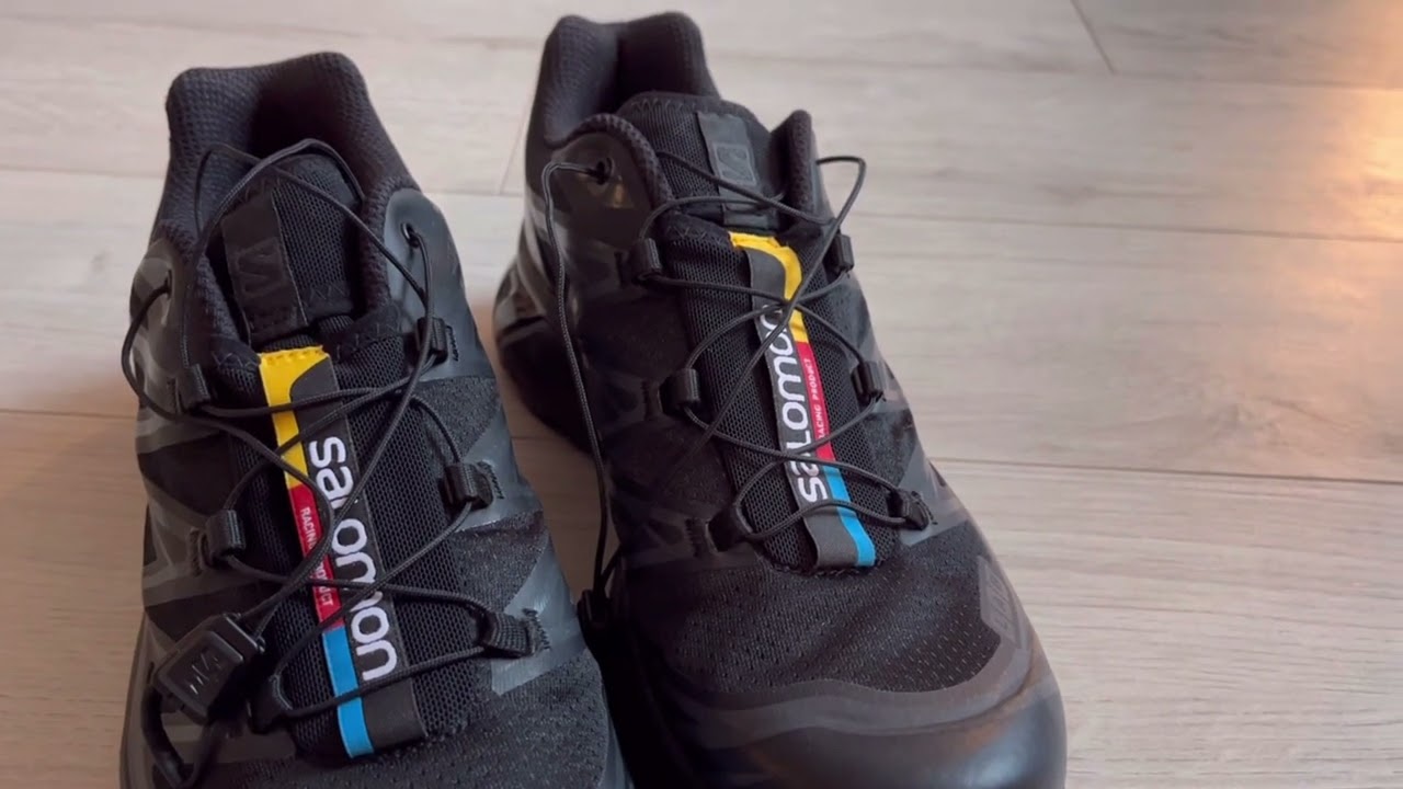 Unboxing Salomon XT-6 Black Phantom Men’s Shoes