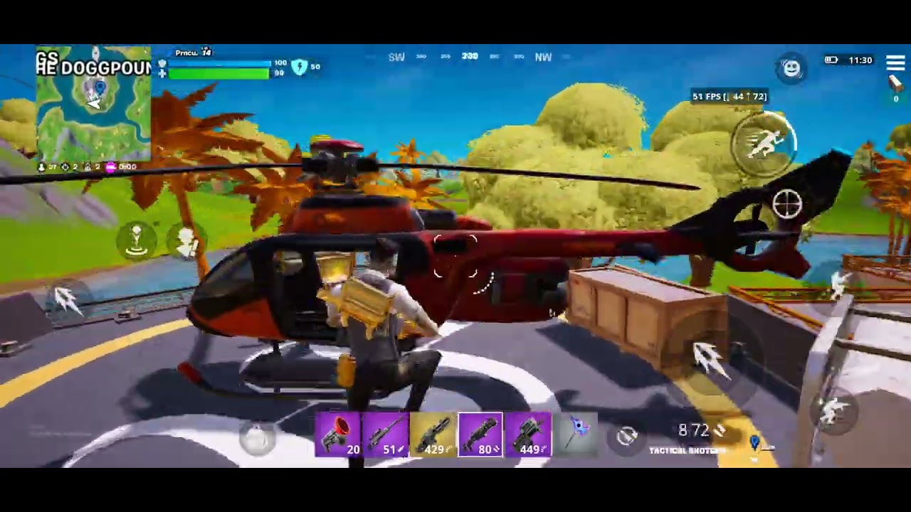 Fortnite's Eminem Mom spaghetti Grotto POI gameplay , Victory Royal