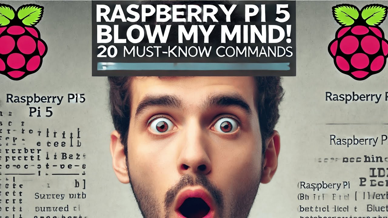 20 команд Raspberry Pi 5, которые вам НУЖНО знать!