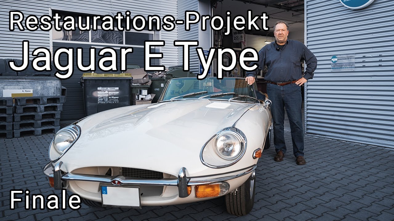 Jaguar E-Type Finale! | Aufwand & Dauer | Restaurierung | Kraftwagenzentrum