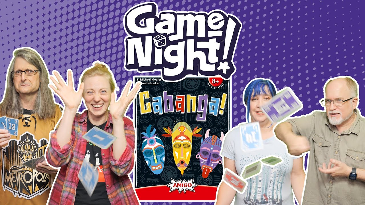 Cabanga! - GameNight! Se11 Ep51 - How to Play and Playthrough