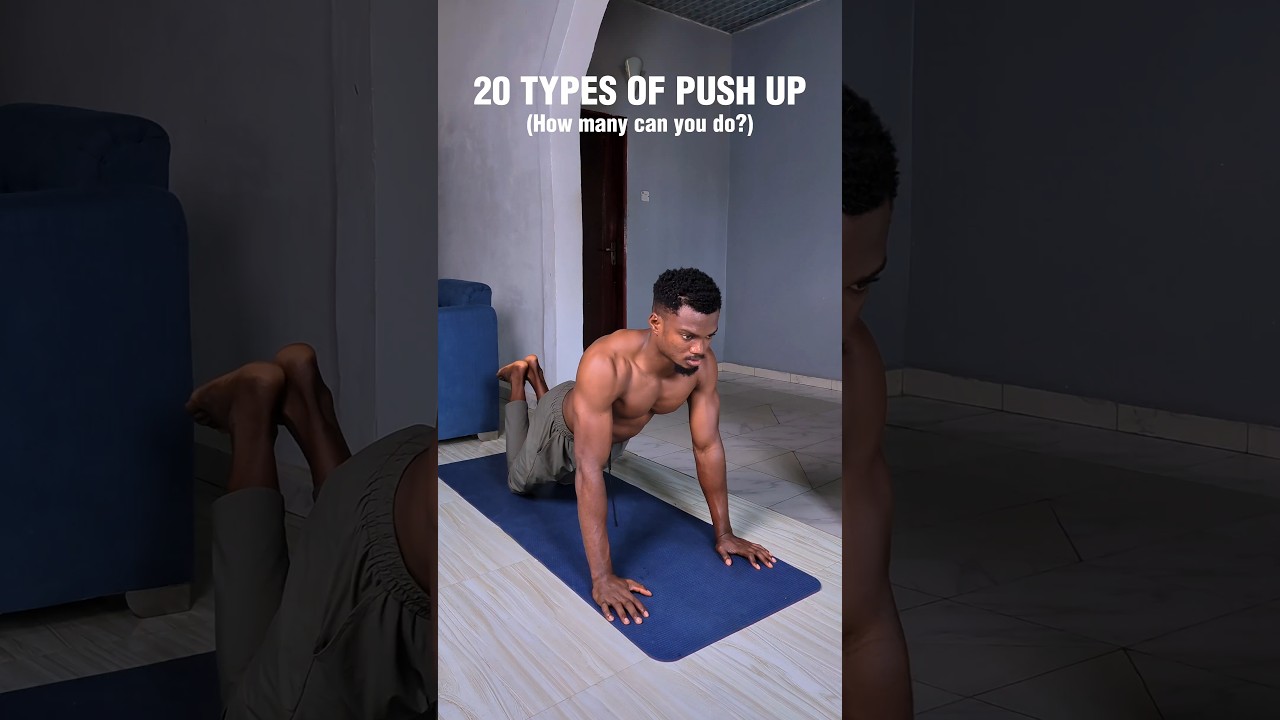 20 Types of PUSH UP ( Can you do all? )