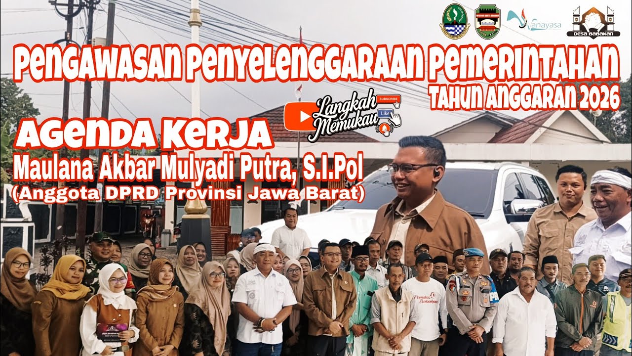 Agenda Kerja Maula Akbar Mulyadi Putra, S.I.Pol di Desa Babakan