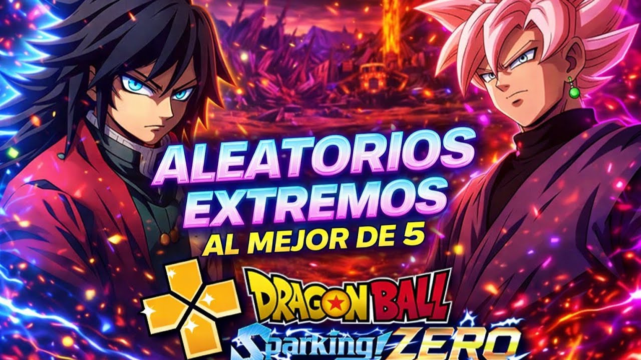 DBZ TTT MOD | DRAGON BALL SPARKING ZERO | ALEATORIOS EXTREMOS AL MEJOR DE 5 😸🐉
