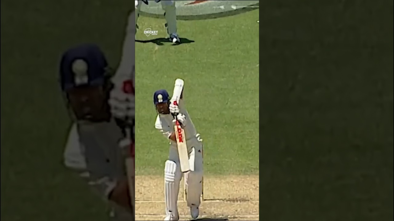 Sachin Tendulkar driving the ball to all parts