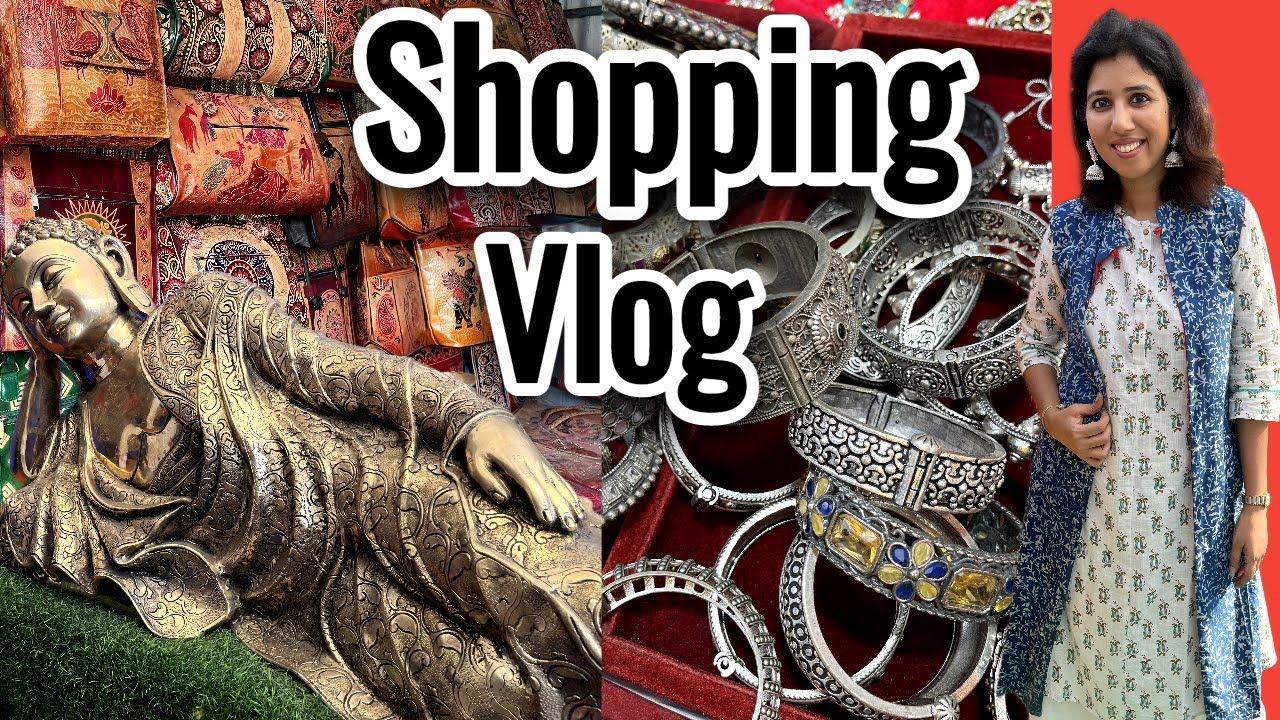 Chennai Street Shopping Vlog | Kalakshetra Exhibition | Poornima Raman