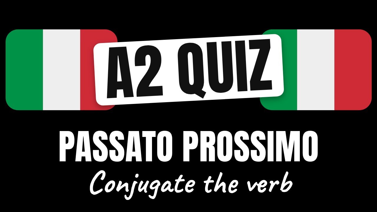Italian Quiz: Passato Prossimo - Conjugate the verb