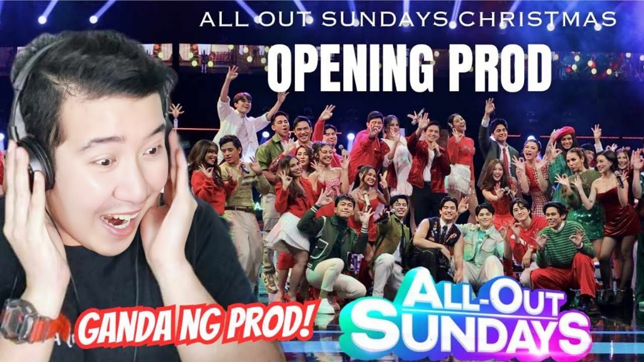 ALL OUT SUNDAYS:  CHRISTMAS OPENING PROD | December 01 2024 | AOS REACTION