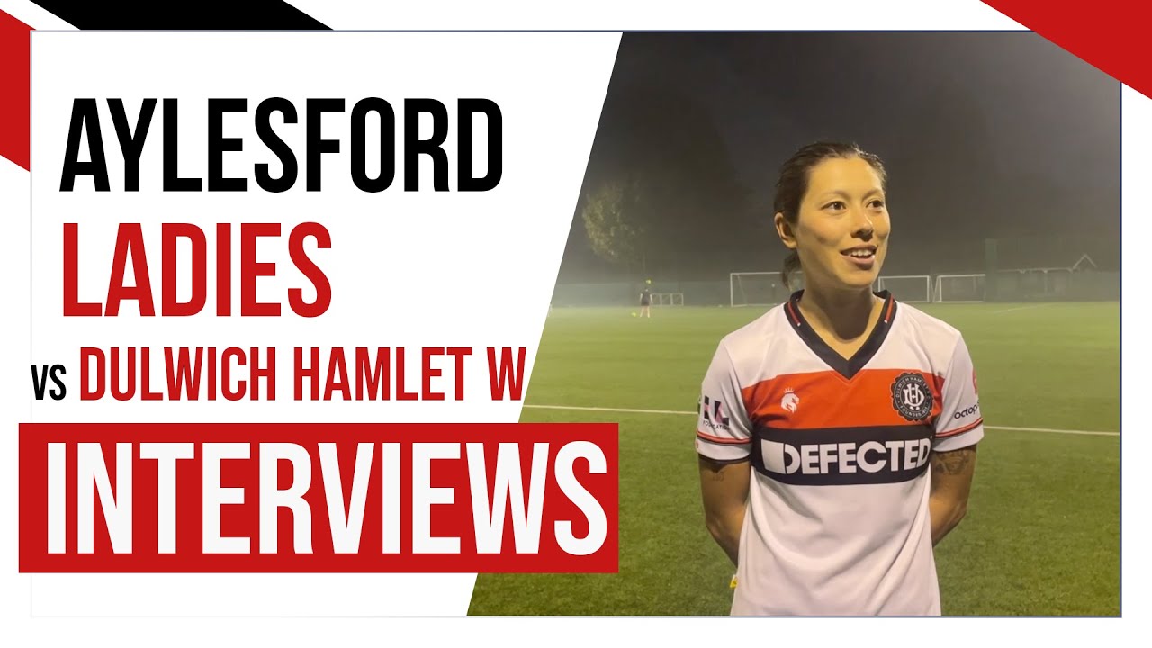 HAMLET INTERVIEWS: Lucy Monkman Interview vs Aylesford | Vitality Women's FA Cup | 13/11/22