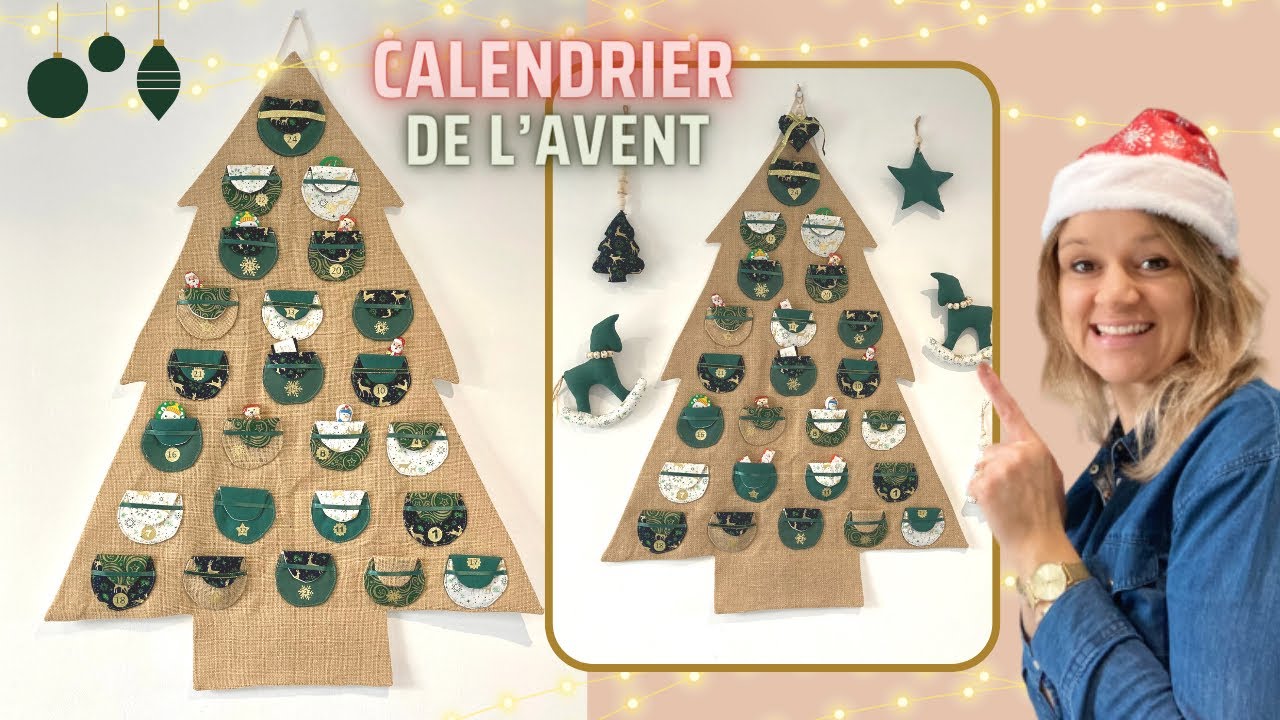 Tuto Couture de Noël : le Calendrier de l’avent