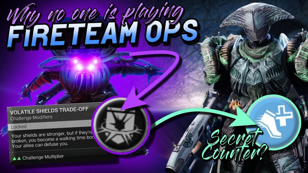 Counter the TICKING TIME BOMB Modifier, SOLO, because Fireteam Ops has HUGE Problems | Destiny 2