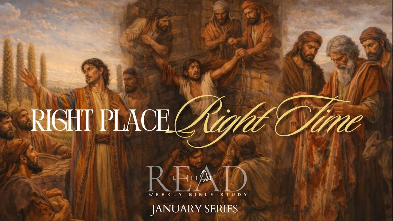 Right Place Right Time | 1-15-26 #biblestudies #joesph #betrayal #biblestories