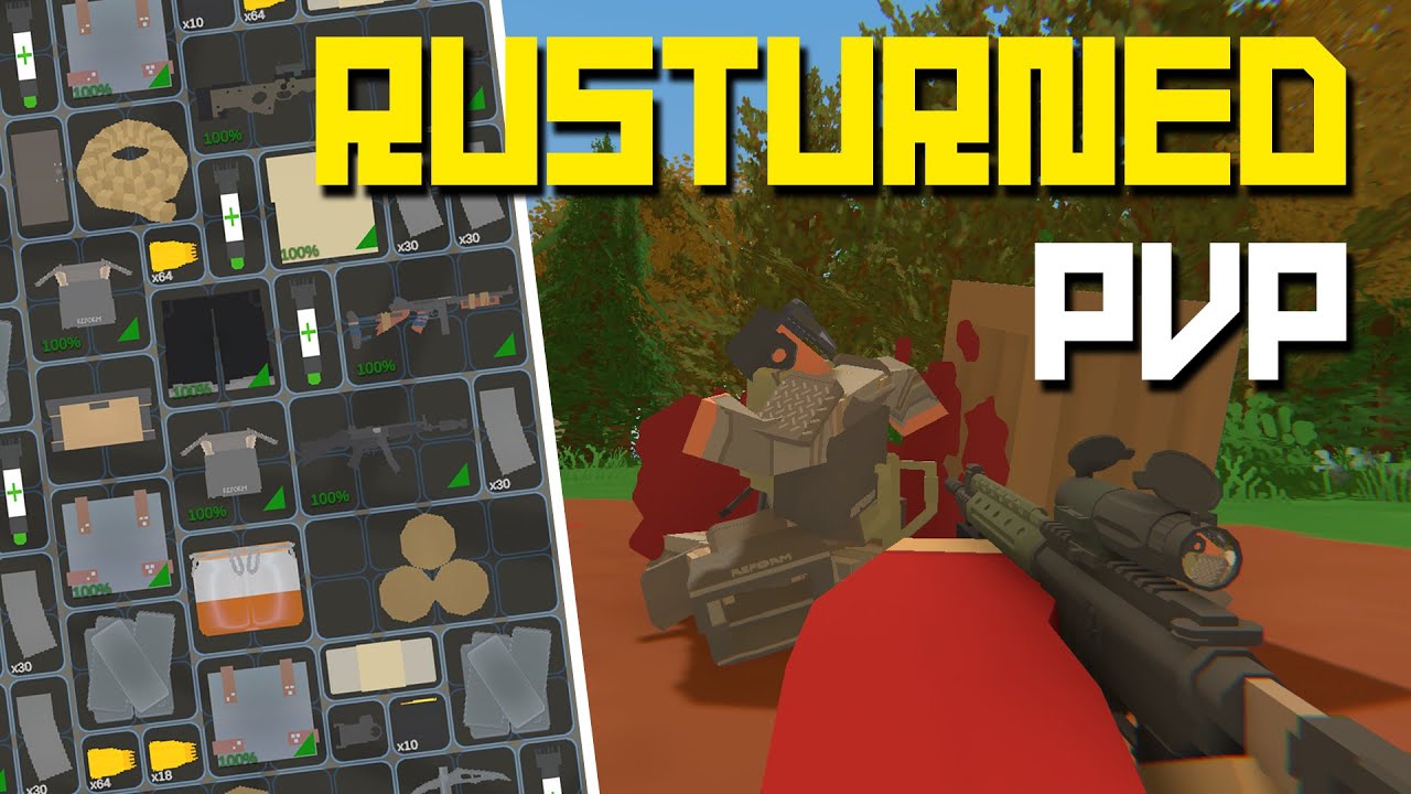 Rust Unturned &mdash; Как я доминировал в одиночку (Rust Unturned PvP)