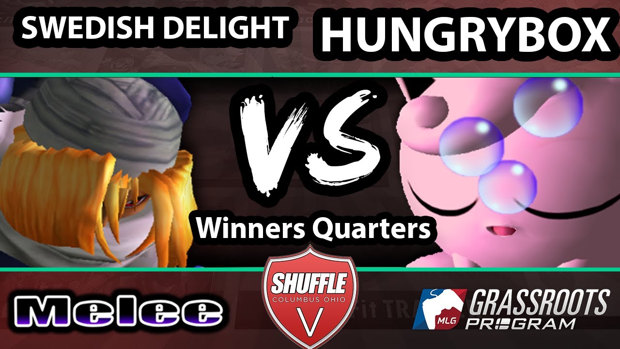 Shuffle V - Swedish Delight (Sheik) Vs. Hungrybox (Jigglypuff) - Winners Semis