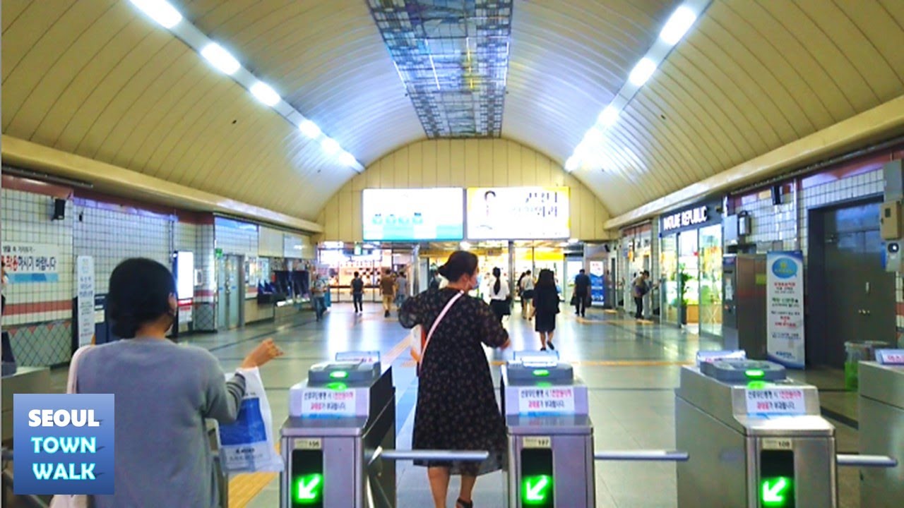 【4K】 7-0-0-2. Doksan Subway Station walk tour, Seoul, Korea [Geumcheon-gu]┃독산역 걷기 [금천구]