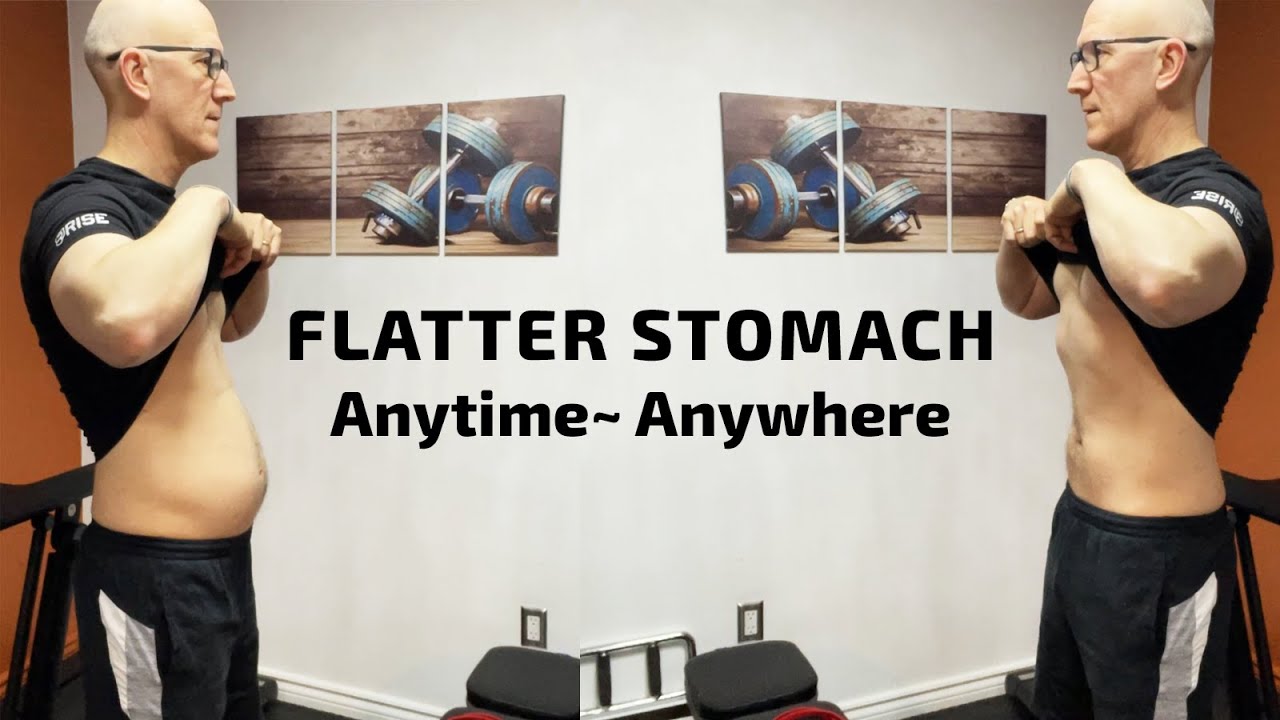 Flatter Stomach Exercise - Anytime Anywhere