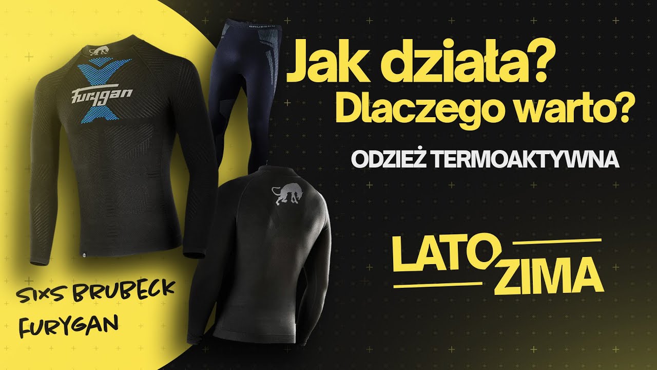 Jak działa odzież termoaktywna dla motocyklisty? Dlaczego warto jaką kupić? | SIXS Brubeck Furygan