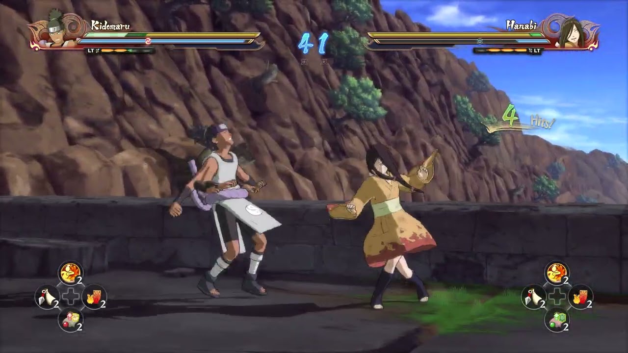 Kidomaru vs Hanabi - Naruto Shippuden Ultimate Ninja Storm 4 Road to Boruto