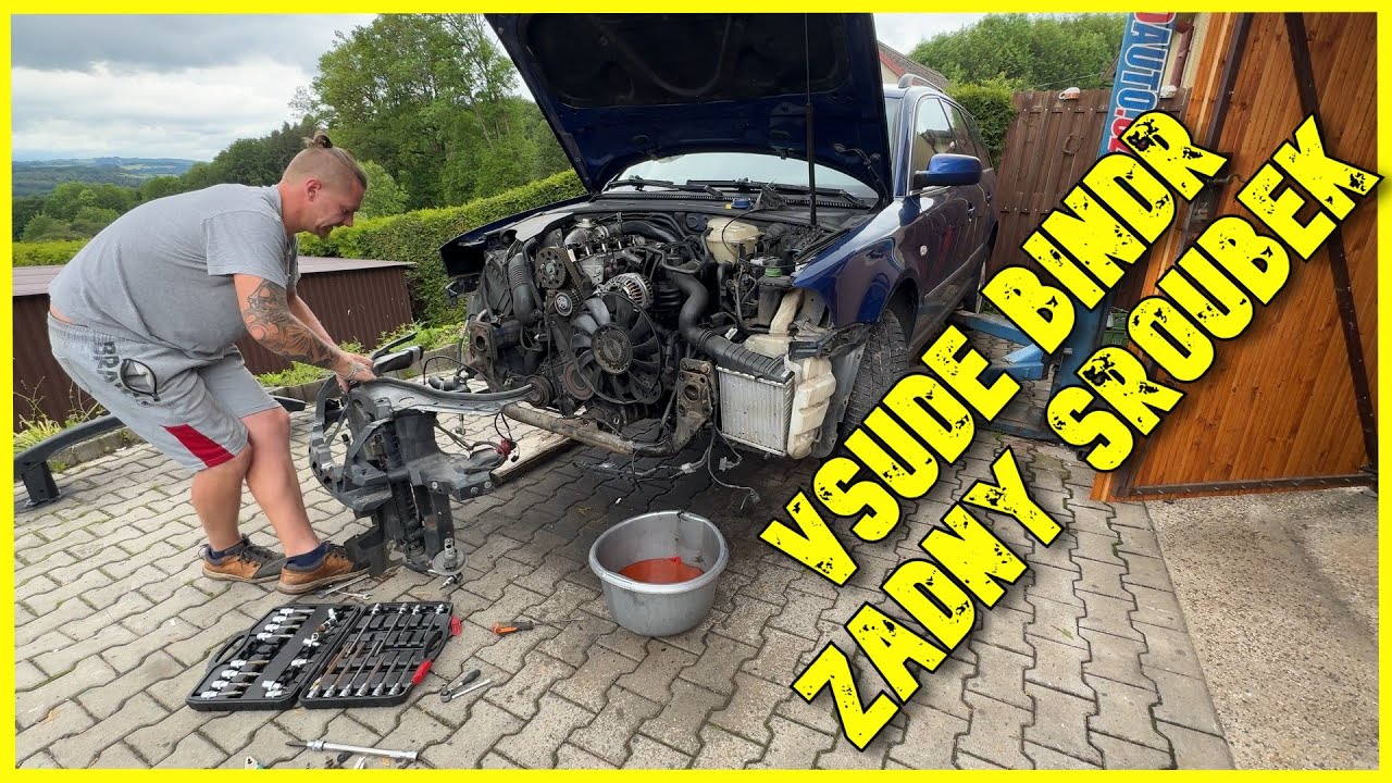 Tato PAŠTIKA potřebuje pomoc 🔧VW PASSAT B5,5 Rozvody + Vstřiky 🔧 Část 1. #bezkomprese