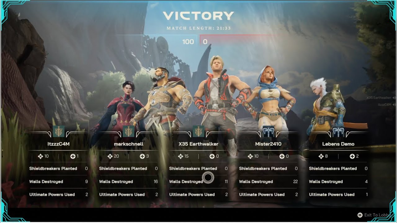 3v3 then 5v5 Match with Scarlet and Slade. Epic Battles | Highguard