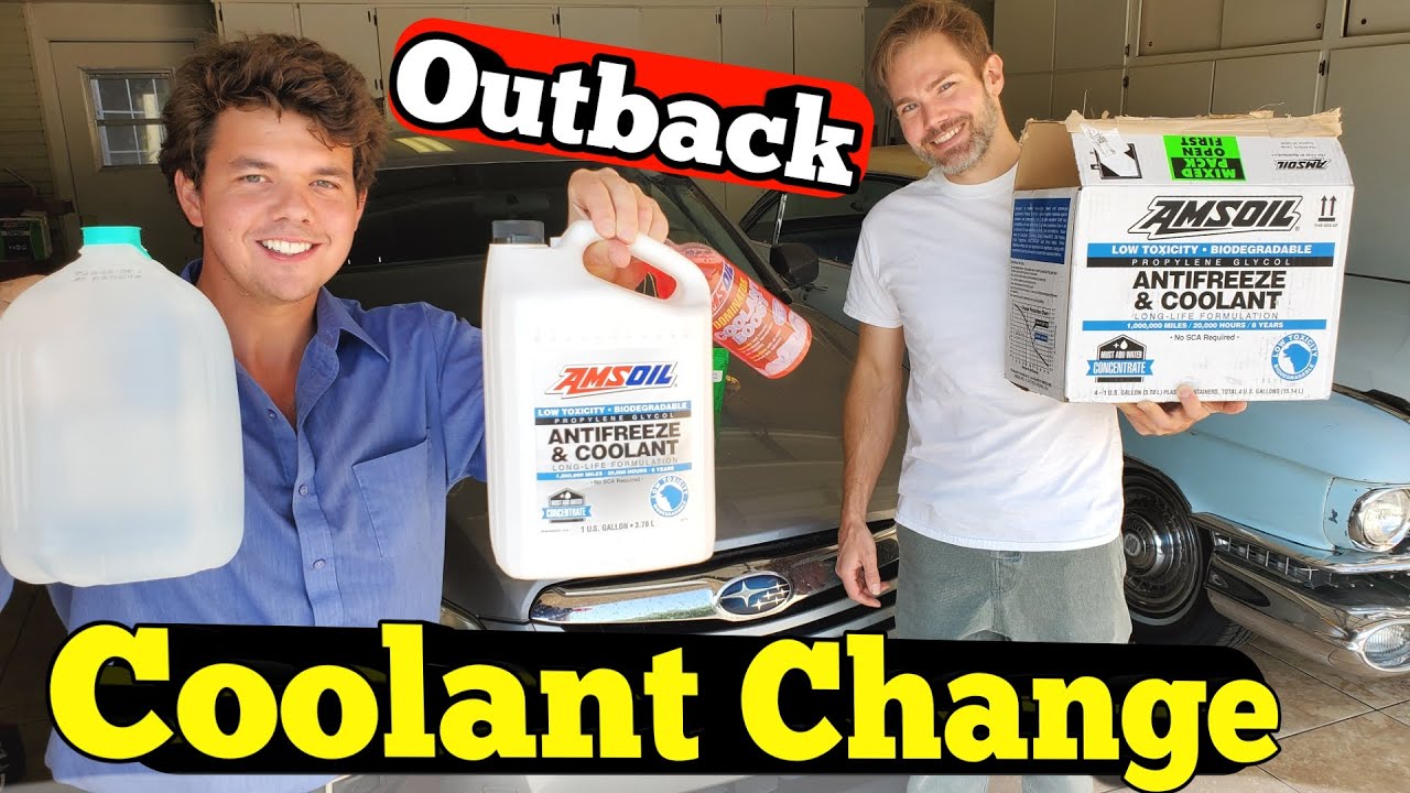 2011 Subaru Outback AMSOIL Radiator Coolant Change