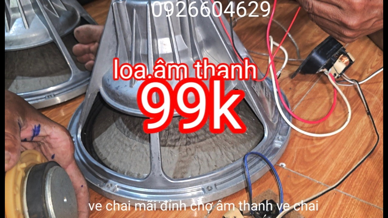 Si&ecirc;u loa đồng trục. Loa rời. H&agrave;ng &acirc;m thanh ve chai đổ đống