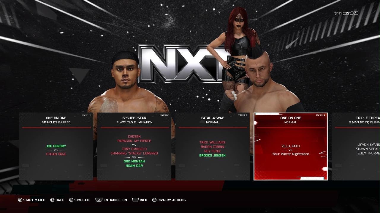 WWE 2K25_ Your Worst Nightmare vs Zilla Fatu