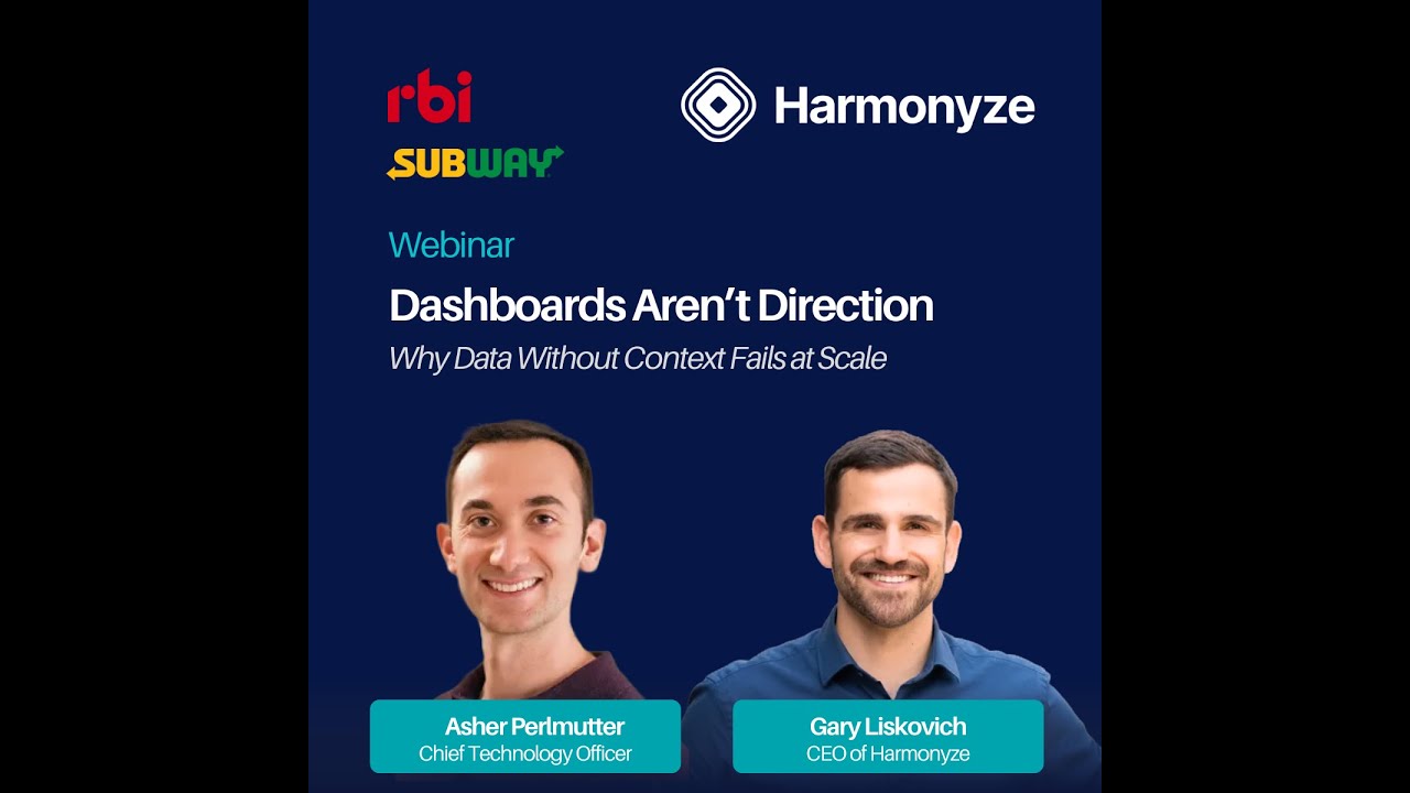 Dashboards Aren’t Direction: Why Data Without Context Fails at Scale
