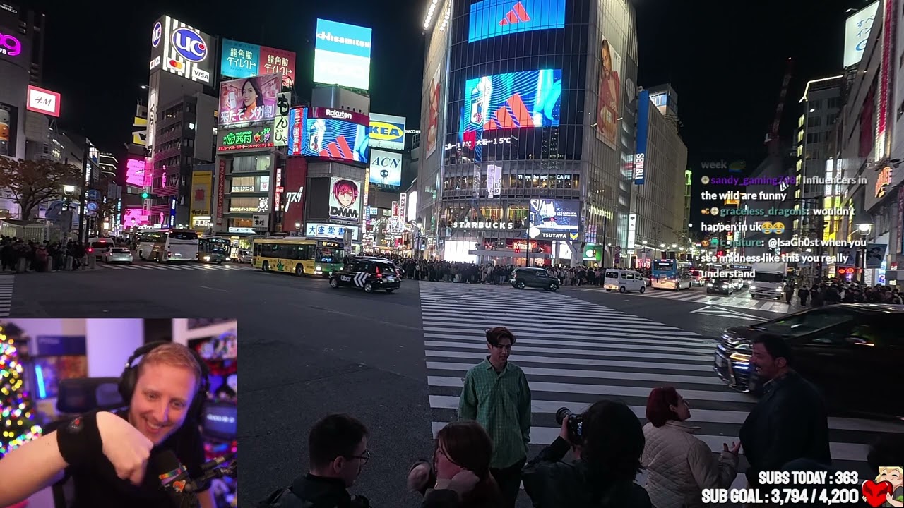 Pole position at Shibuya crossing!