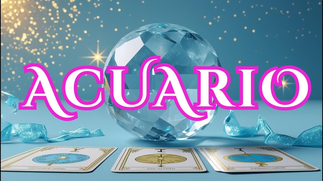 ACUARIO👉¡TERMINAN TUS PROBLEMAS Y LLEGAN NUEVAS OPORTUNIDADES!