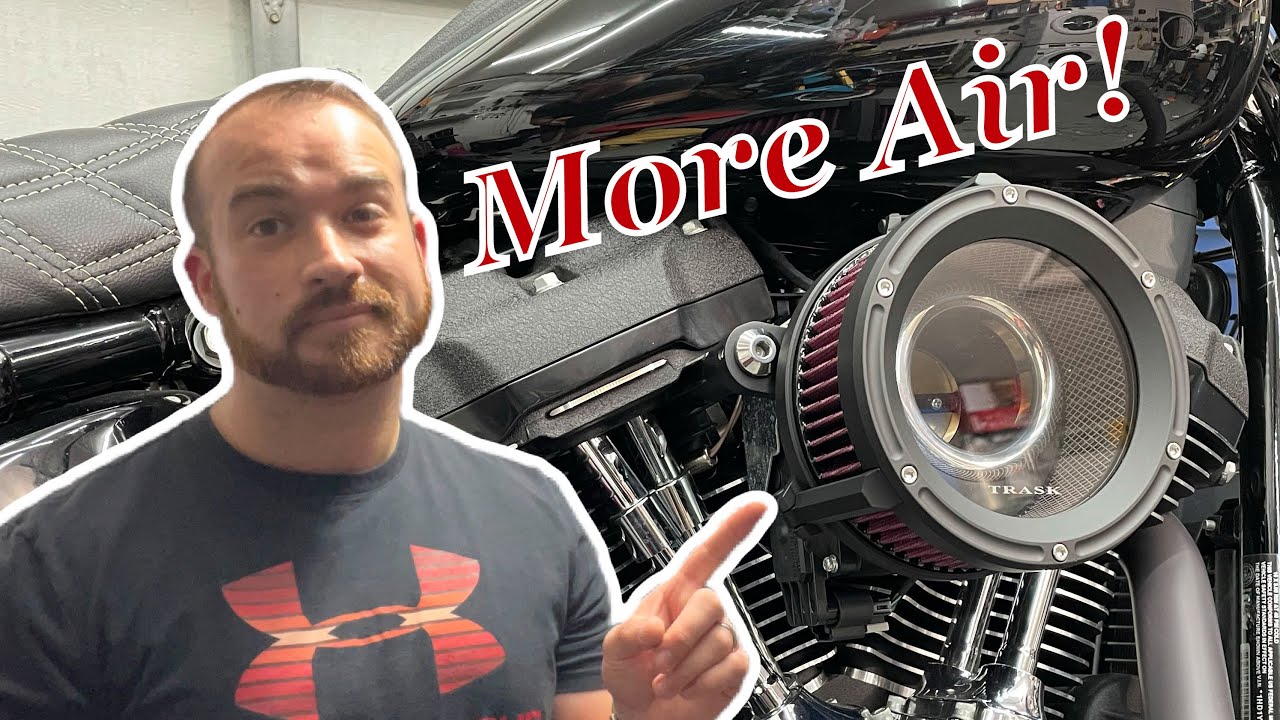 Trask Assault Charge Air Cleaner INSTALL - M8 Low Rider S (low rider build series ep24)