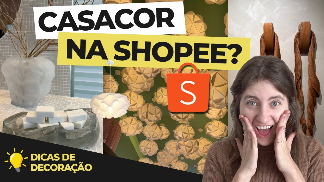 Garimpei na Shopee peças com estilo CASACOR SP 2025 (e são baratas!)