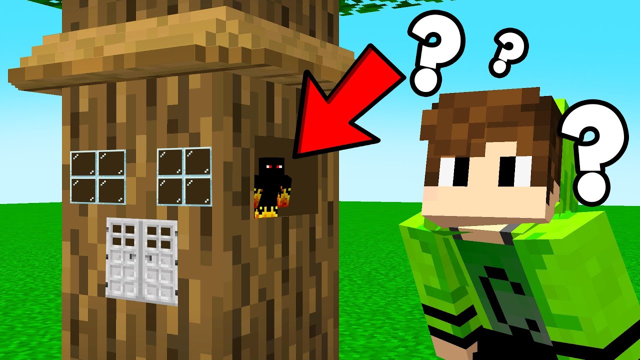 Me hice peque&ntilde;o para enga&ntilde;ar a mi est&uacute;pido amigo en Minecraft