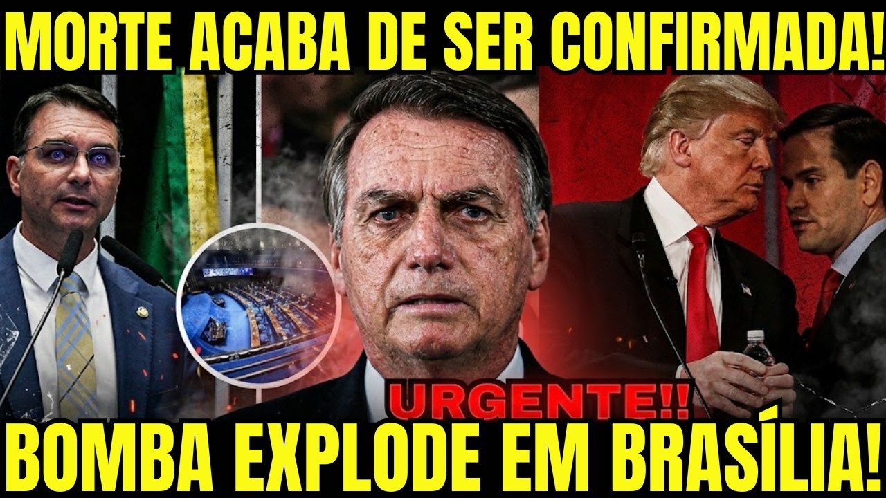 URGENTE! EX-PRESIDENTE ACABA DE M0RRER! JAIR BOLSONARO VAI SUBIR A RAMPA EM 2027! TRUMP AUTORIZA!