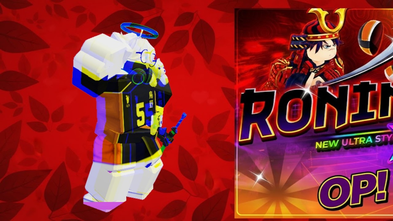 ULTRA RONIN CHEGOU QUEBRANDO TUDO! | Volleyball Legends