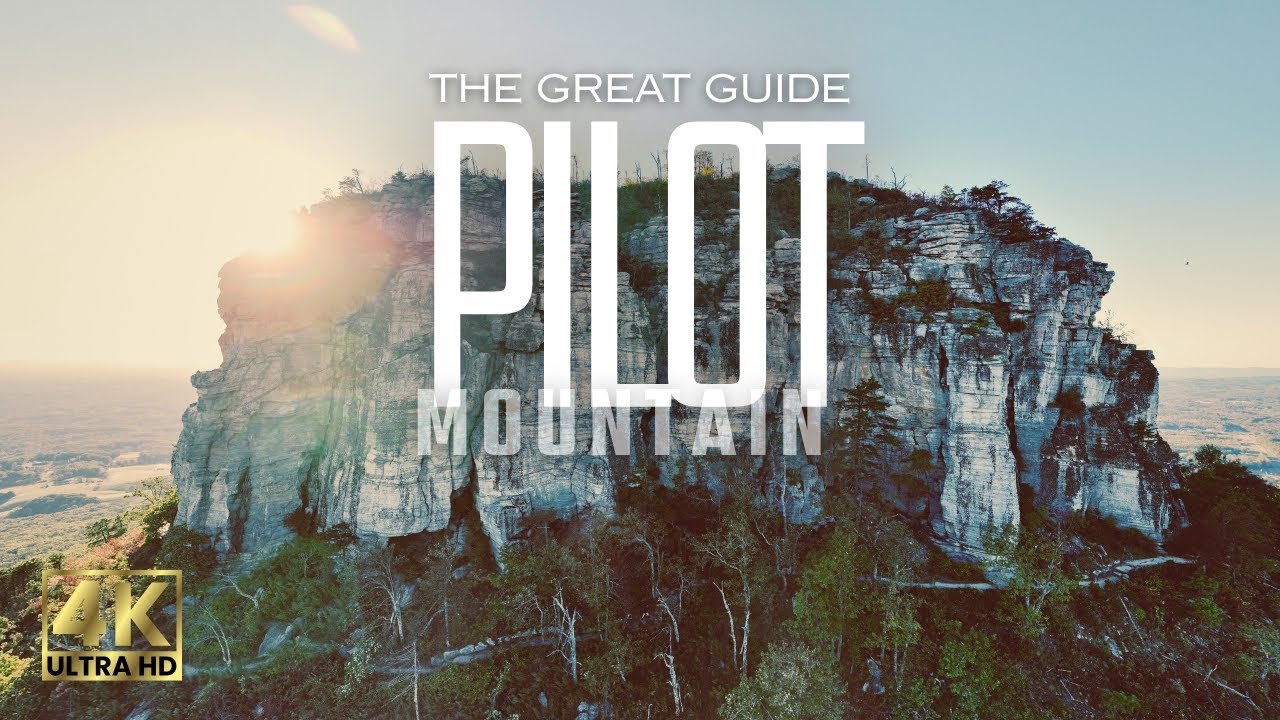 Pilot Mountain, North Carolina | The Great Guide | Aerial 4K Cinematic Experience