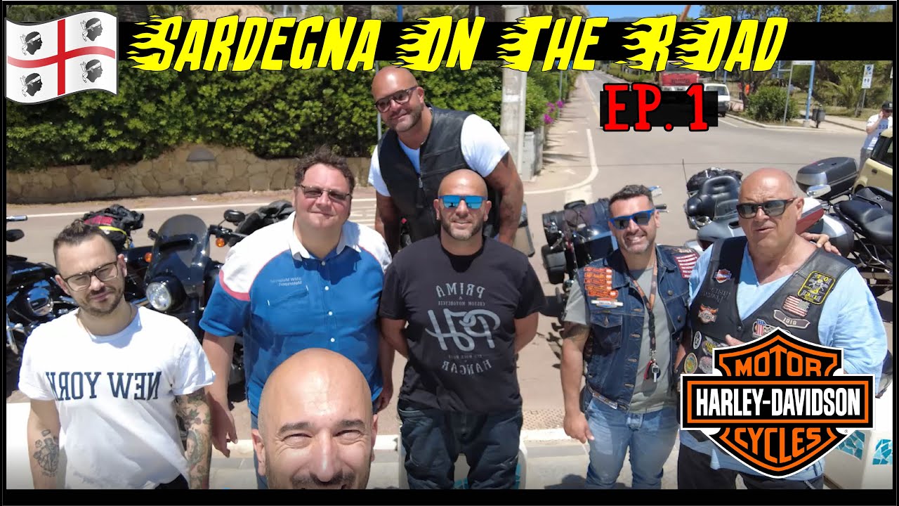 SARDEGNA VIAGGIO in MOTO! Ep. 1 (Harley Davidson ROAD TRIP Motovlog!)