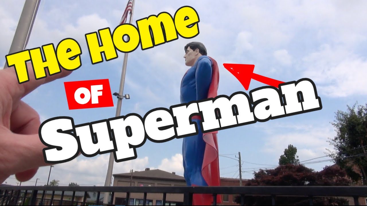 Посетите дом SuperMan Metropolis Illinois The Spa Guy