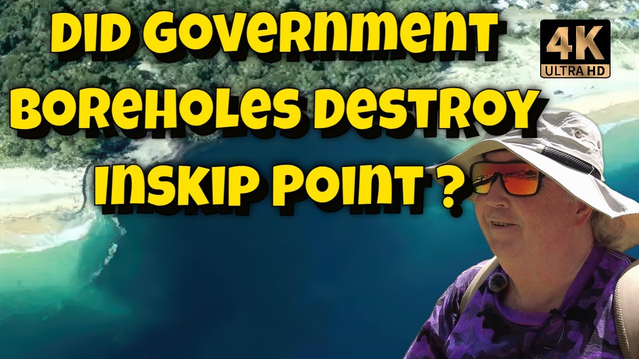 Inskip Point Sinkholes, What's Happening and Why? #inskippoint #sinkholes