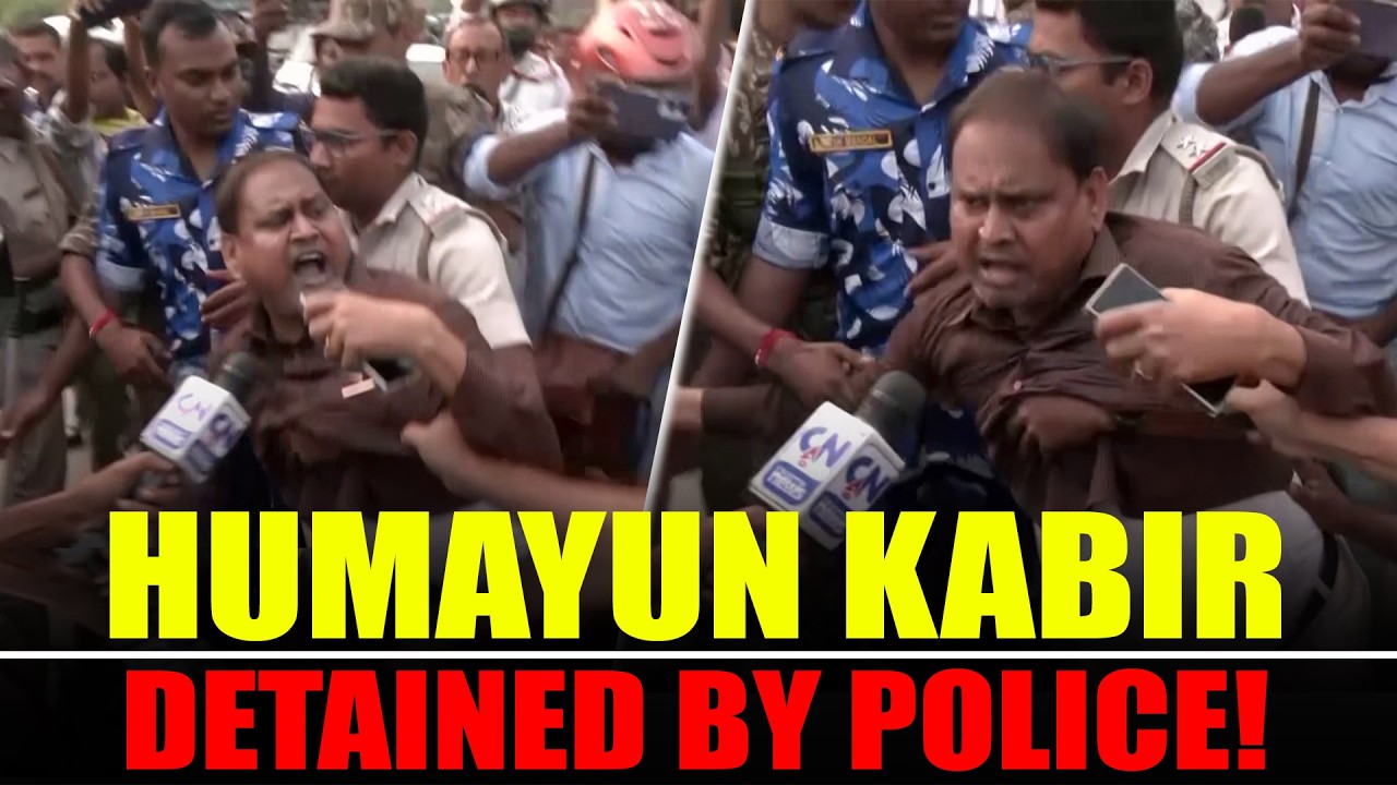 BREAKING! Humayun Kabir Detained By Rejinagar Police Amid Voting In Rejinagar By-Election, WB