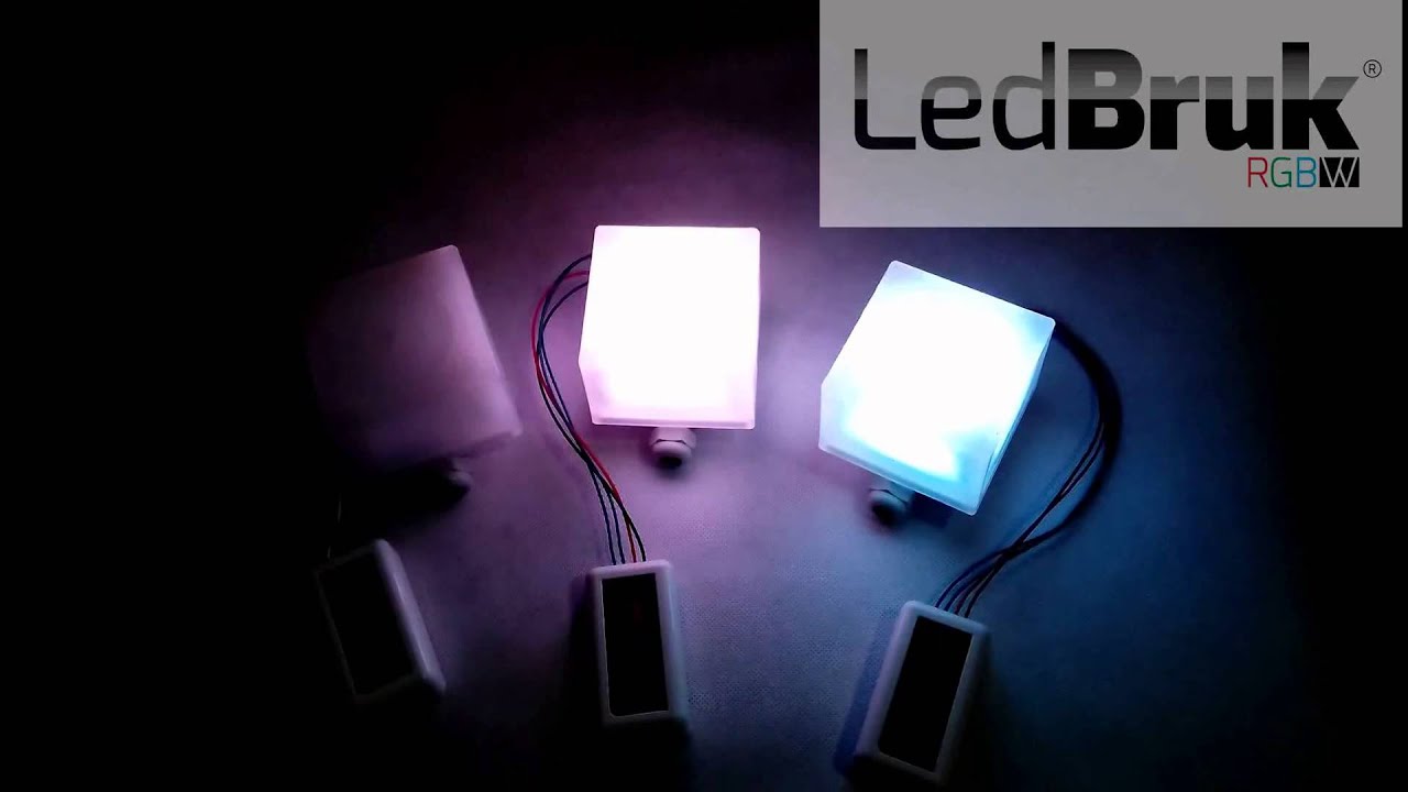 Światło białe z RGB vs. LedBruk RGBW Cree