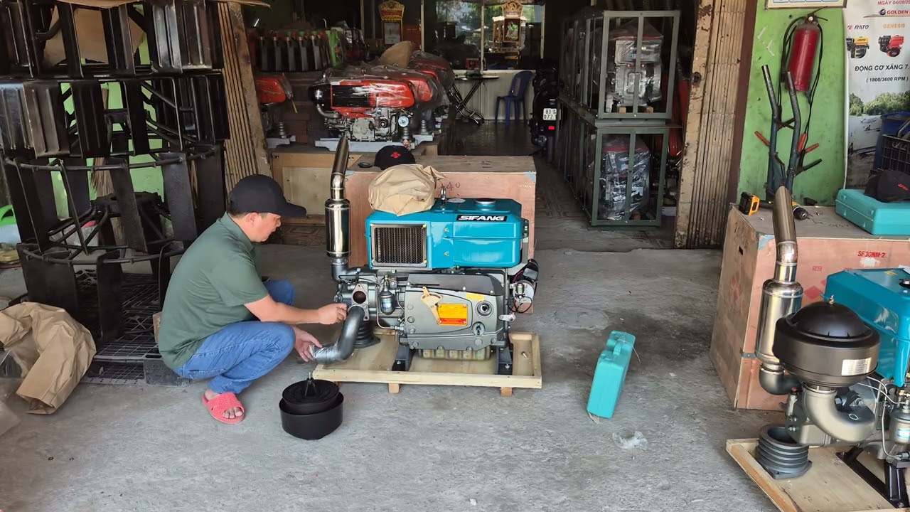Đập thùng máy dầu D30 có đề 