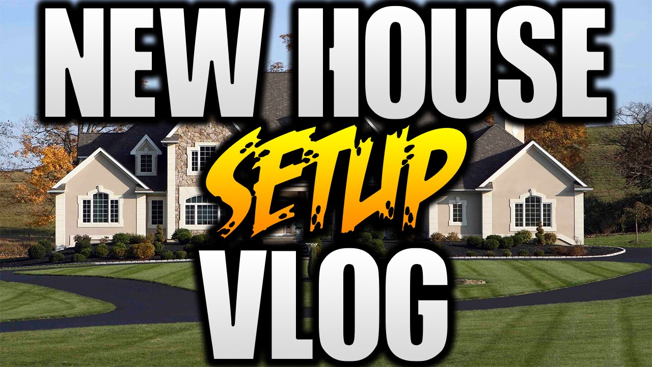 New House! Living On My Own! Gaming Setup/House Tour! (First Ever VLOG)
